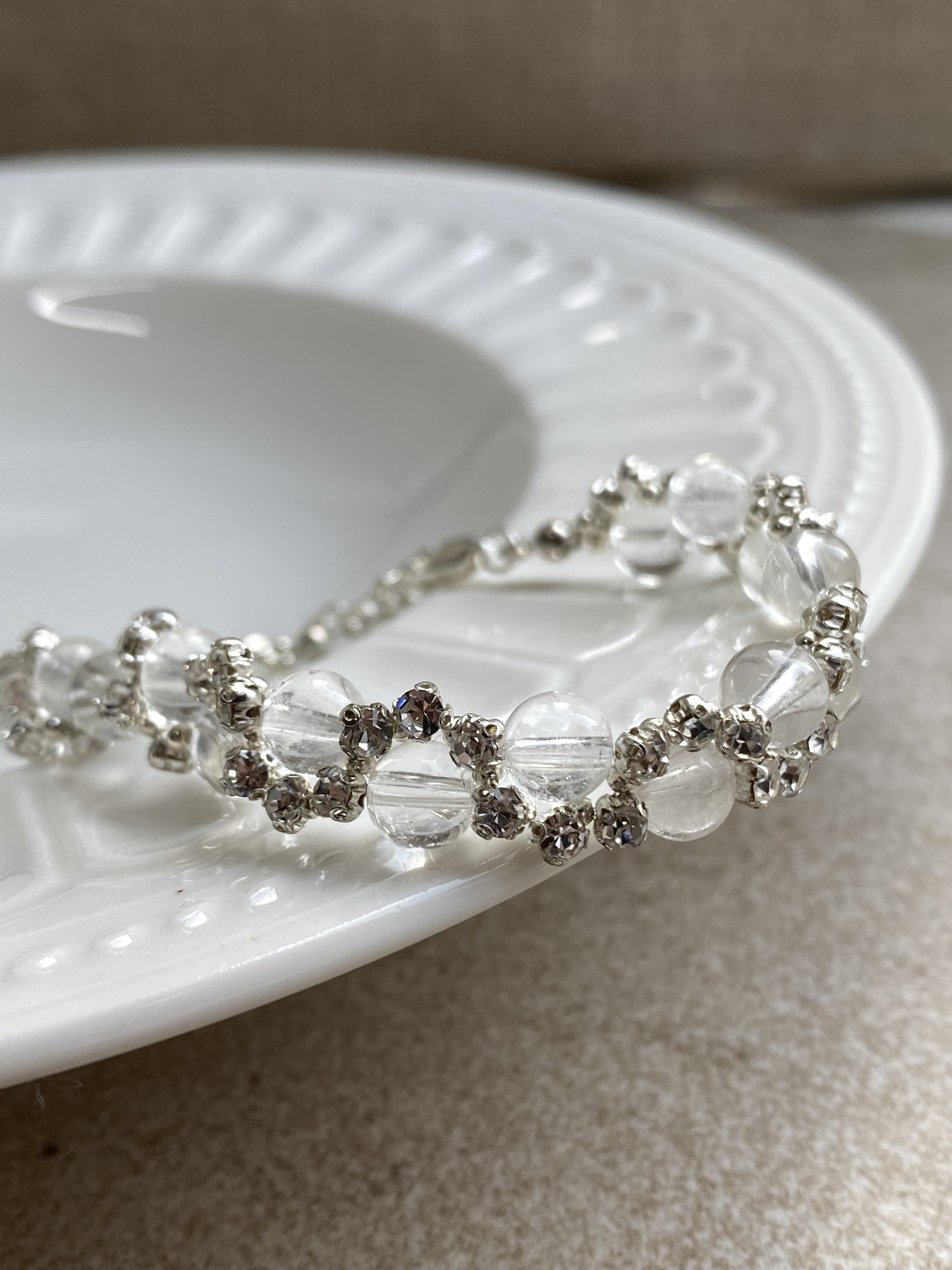 Soulmira｜許願星河-清冷白水晶手鏈