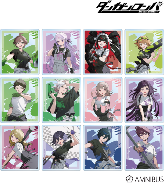 [代購][預訂] 彈丸論破 さくしゃ2老師插畫 壓克力卡