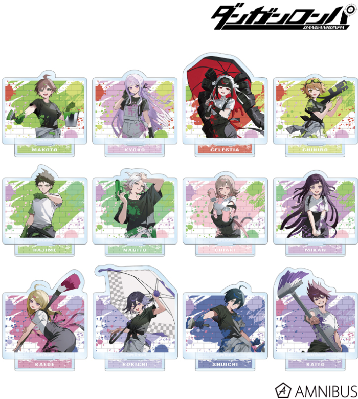 [代購][預訂] 彈丸論破 さくしゃ2老師插畫 半身立牌