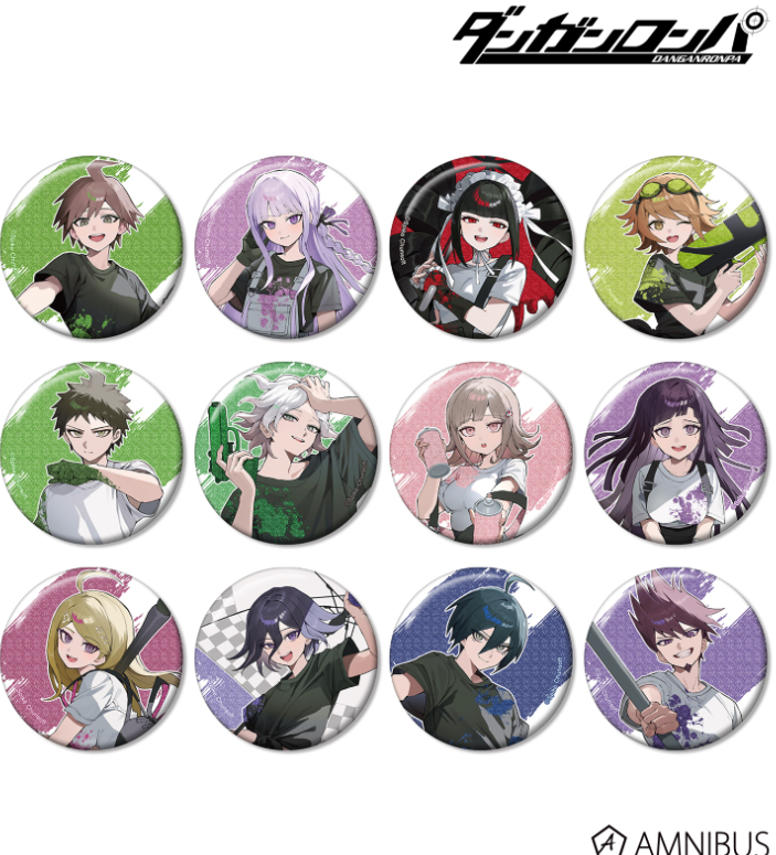 [代購][預訂] 彈丸論破 さくしゃ2老師插畫 襟章