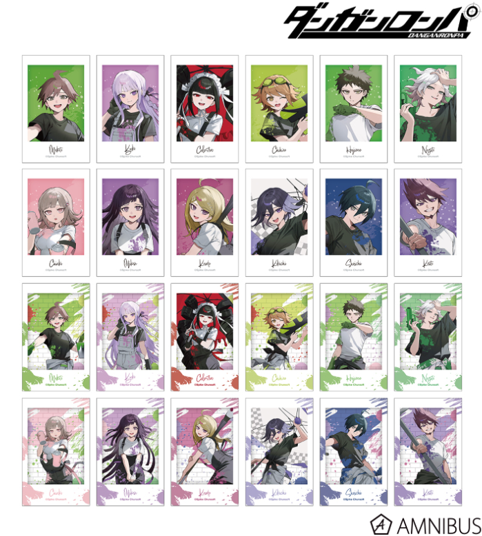 [代購][預訂] 彈丸論破 さくしゃ2老師插畫 拍立得