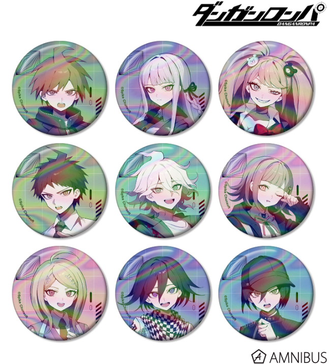 [代購][預訂] 彈丸論破 さくしゃ2老師插畫 極光襟章