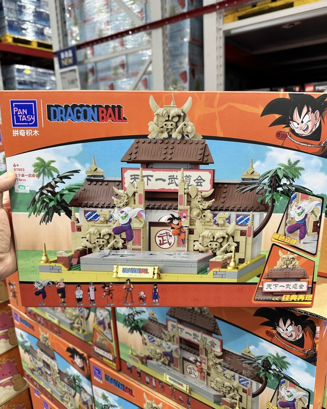 pantasy 七龍珠 天下第一武道會 拼奇積木 正版授權 龍珠 禮物 孫悟空 擺件 87003