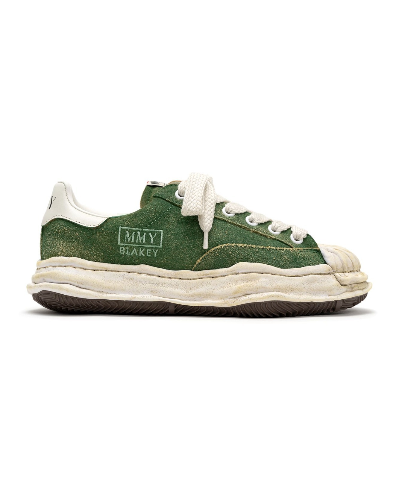 現貨| Mihara Yasuhiro BLAKEY OG Sole Vintage Suede Low Green A15FW728