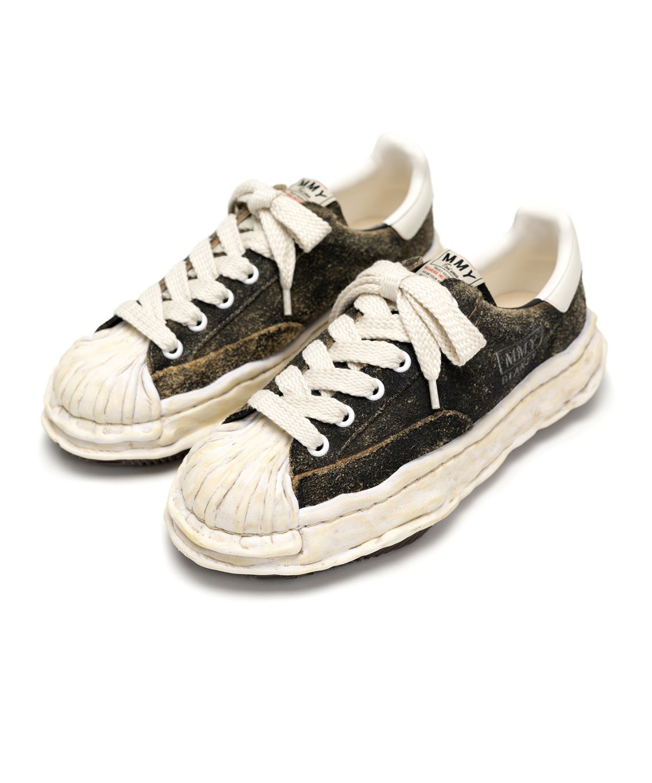 現貨| Mihara Yasuhiro BLAKEY OG Sole Vintage Suede Low-top Sneaker Black A15FW728