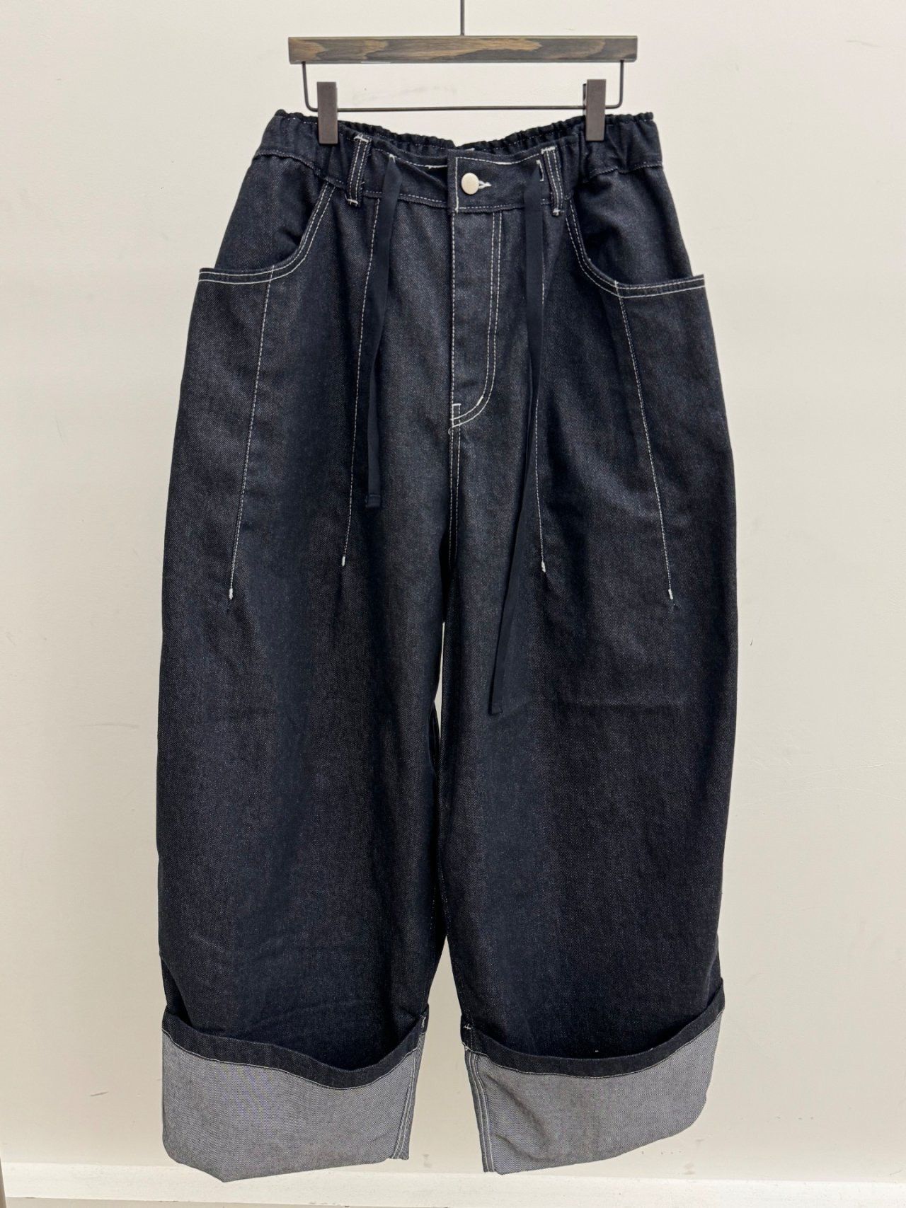 淨色鬆身牛仔褲 FARMERS-105P