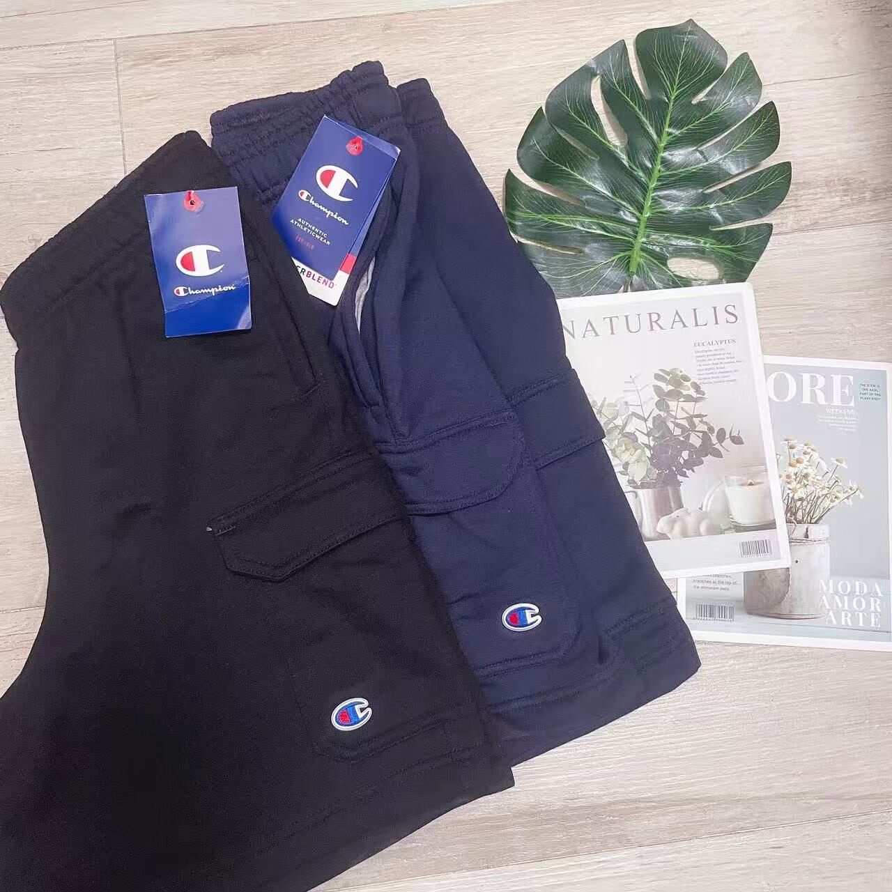 CHAMPION 8-INCH POWERBLEND CARGO SHORTS