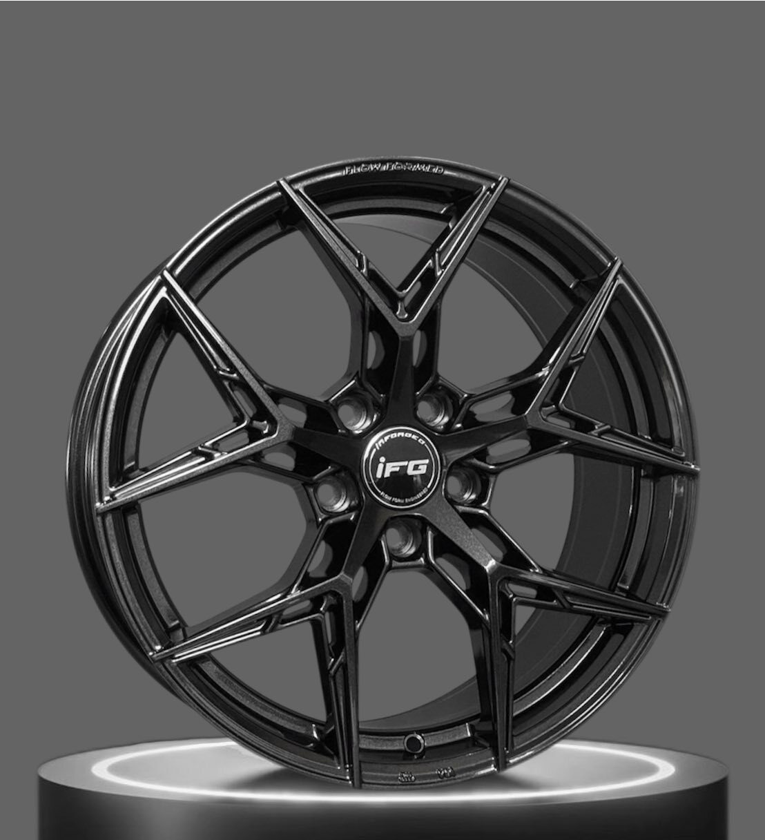 【旋壓輕量鋁圈】PDW 北德文 旋壓鋁圈 ✦ 18吋 ✦ 鋼琴黑✦ 輕量化・強化駕馭 四入組