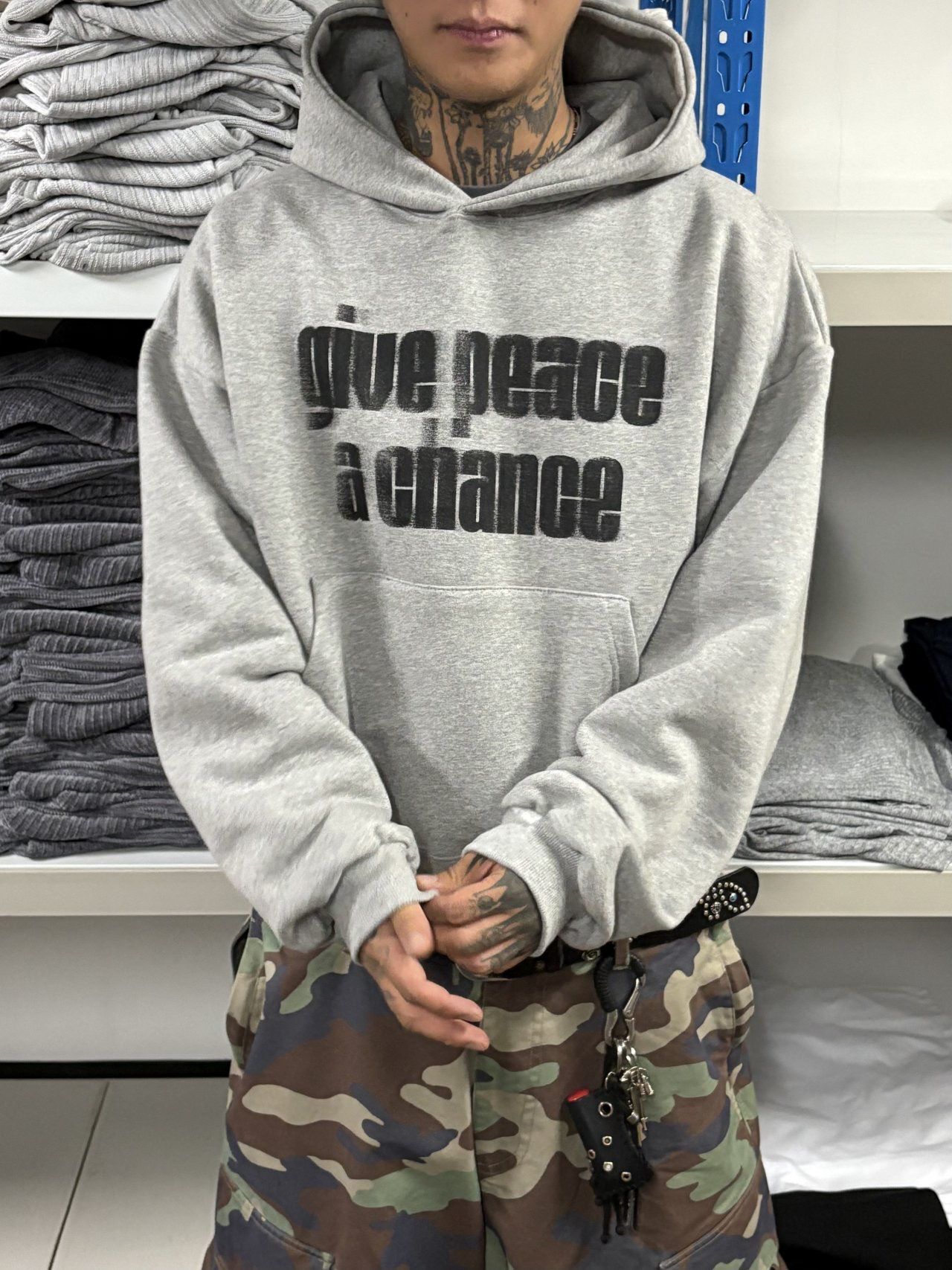 英文字Boxy連帽衛衣 SCOPE-116T