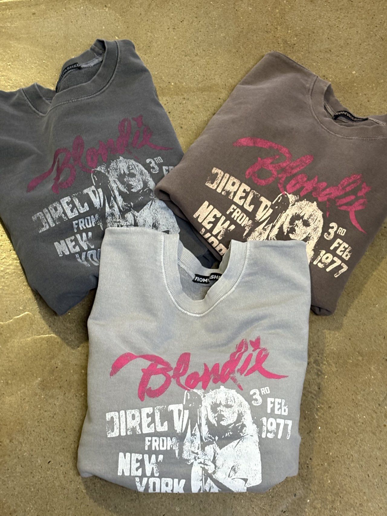 洗水英文字圖案Boxy衛衣 SCOPE-117T