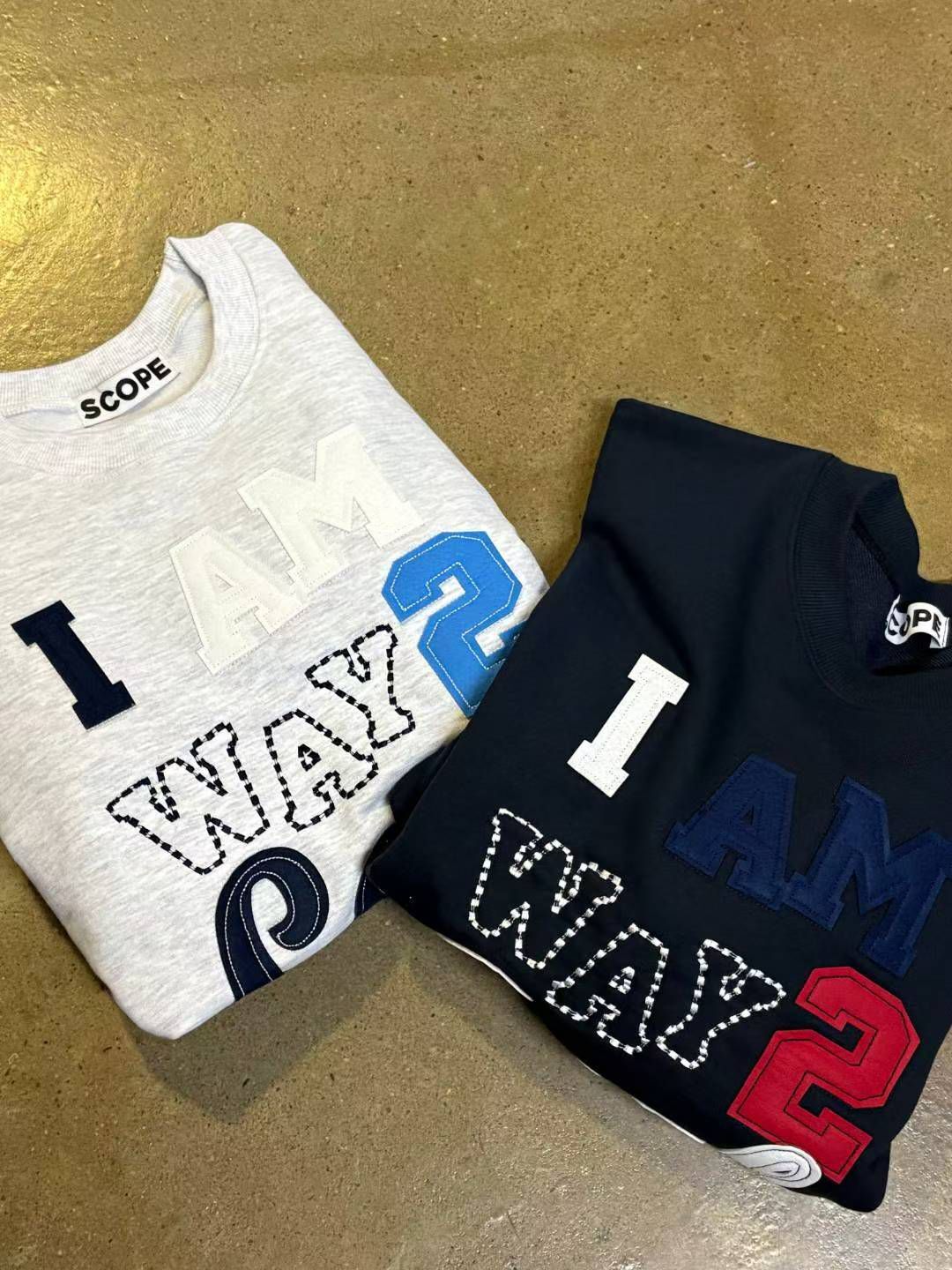 英文字Boxy衛衣 SCOPE-118T