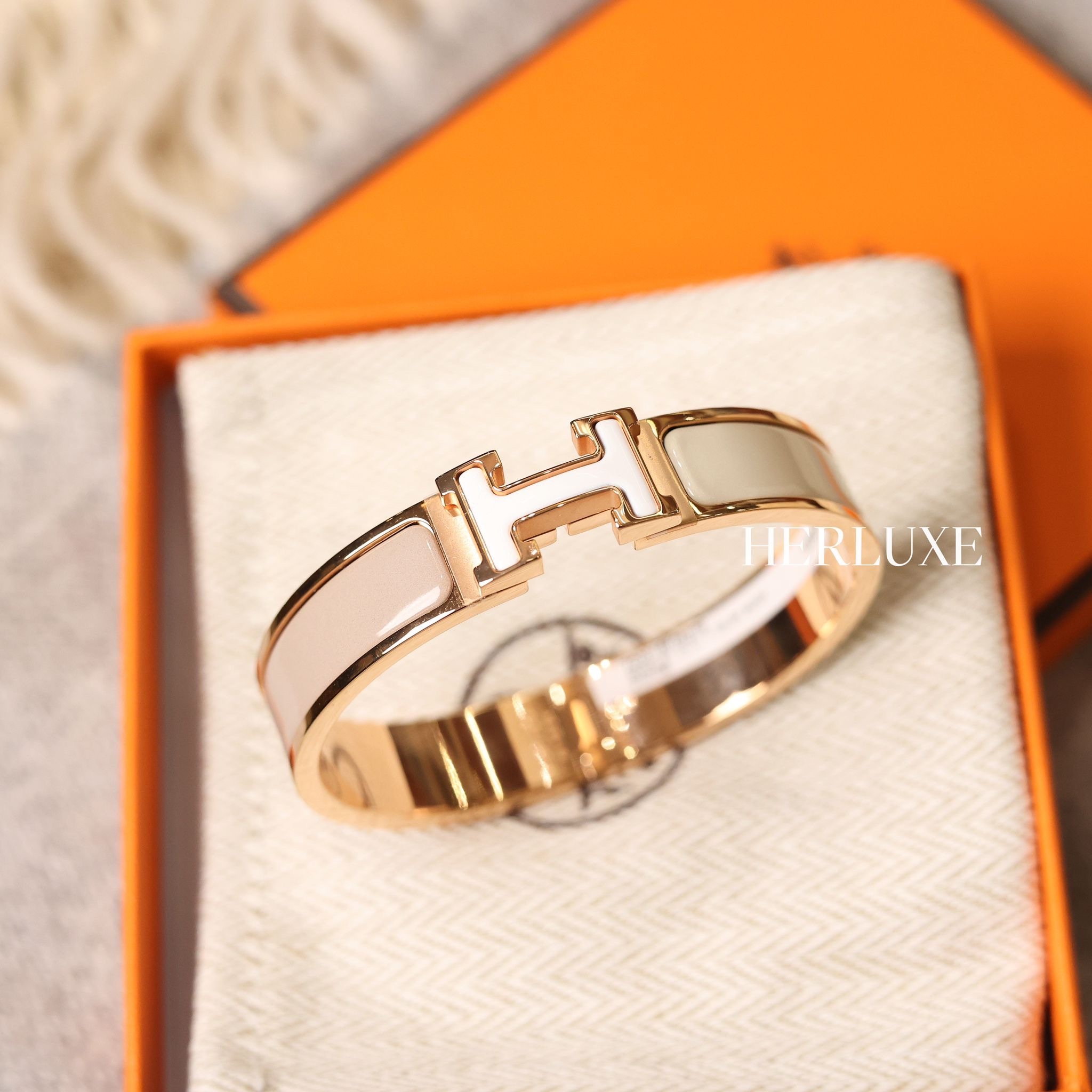 Clic H color block bracelet pm B2 systeme CD