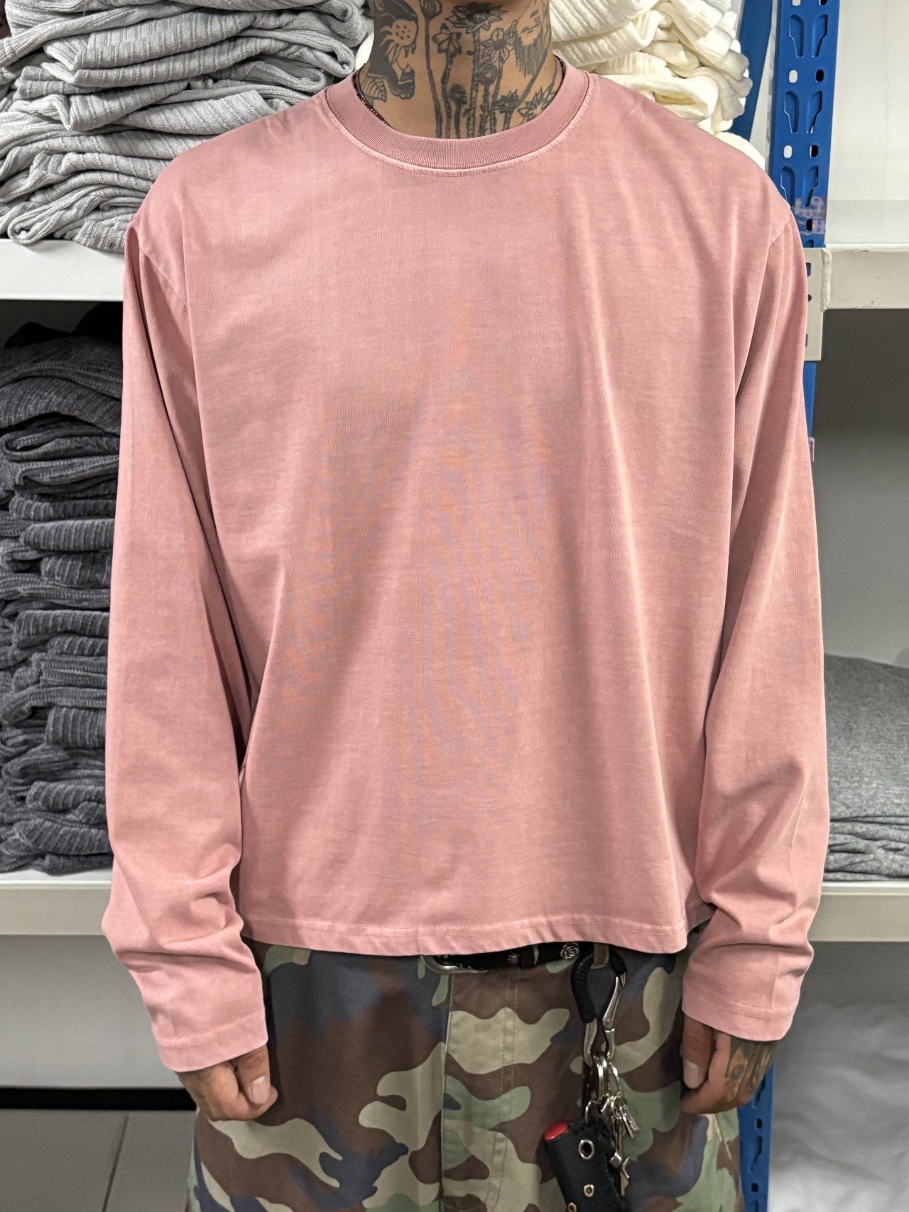 淨色Boxy長袖衫 SCOPE-121T