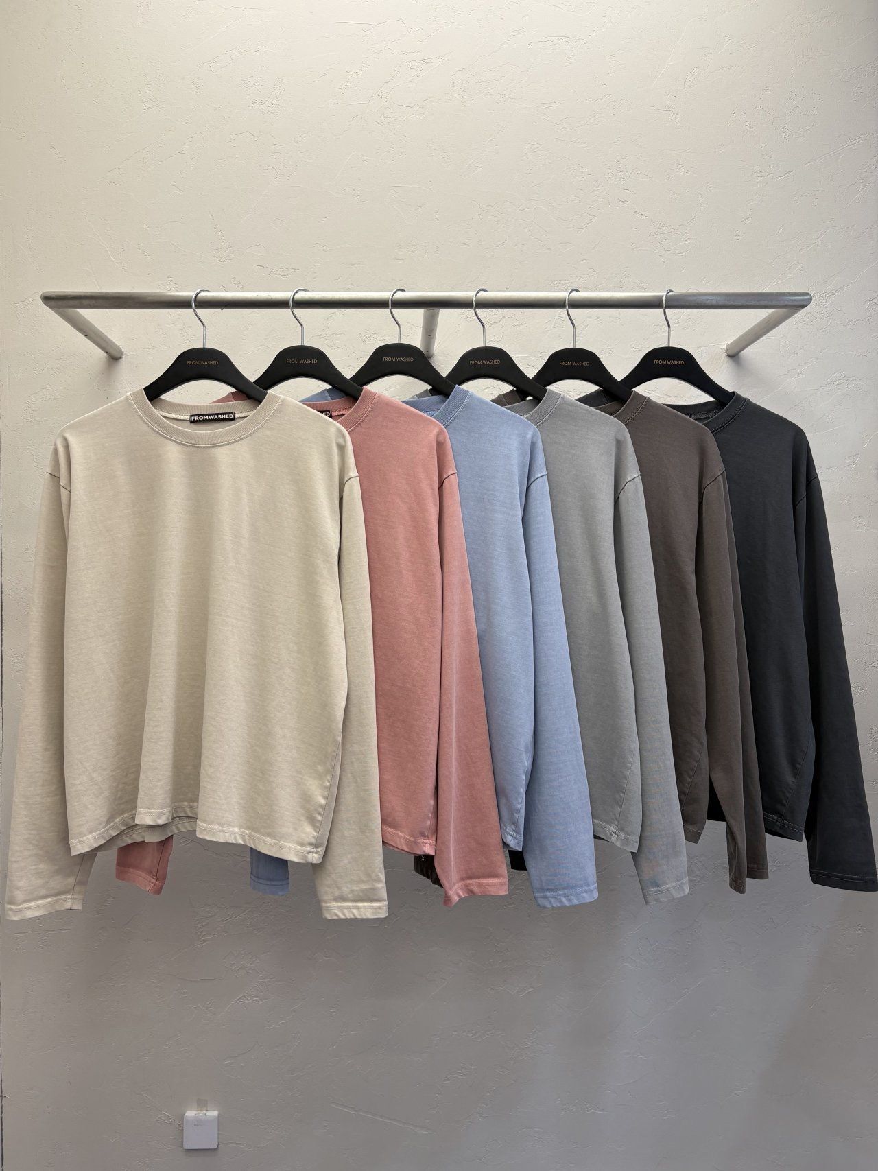 淨色Boxy長袖衫 SCOPE-121T