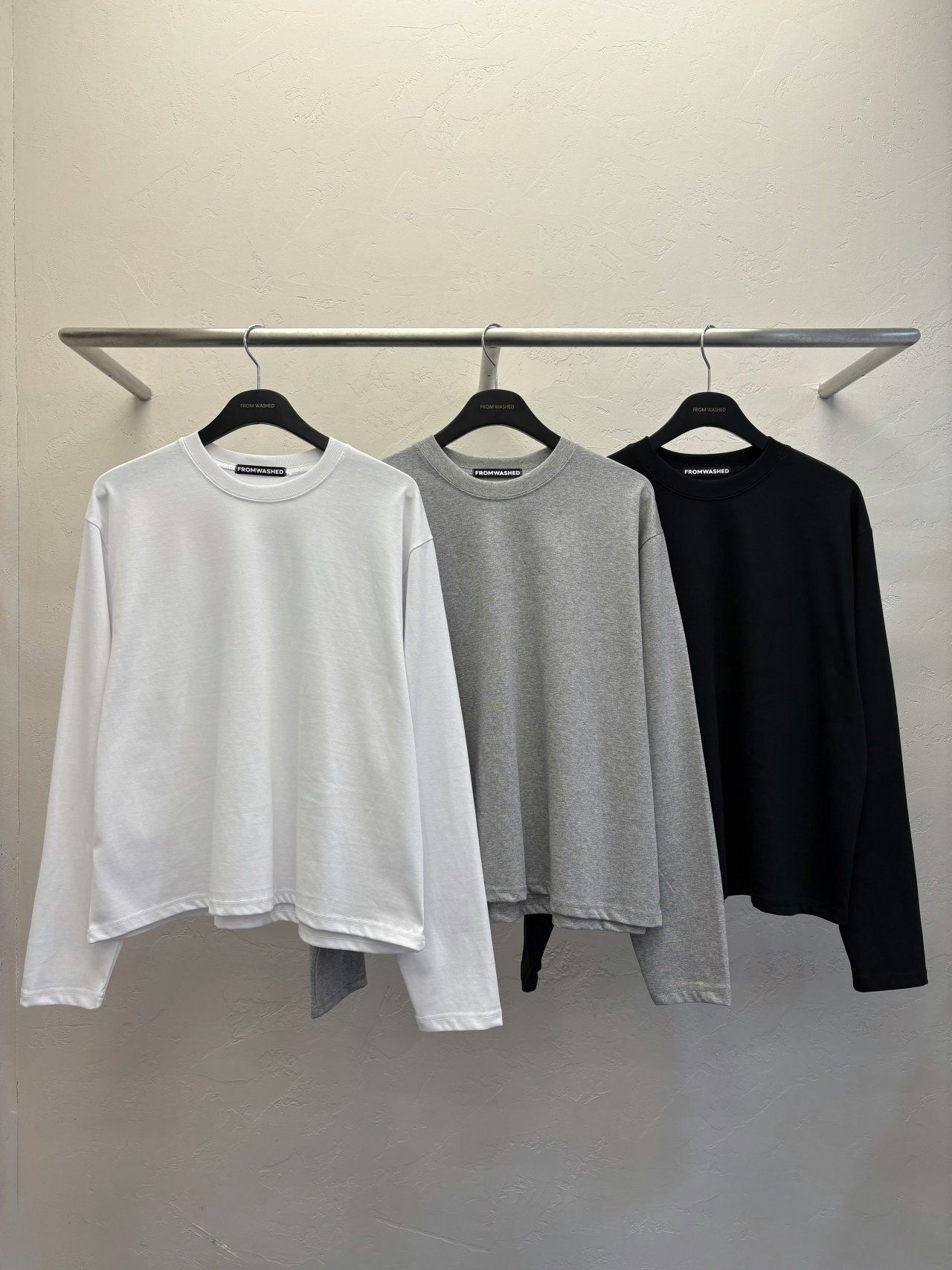 淨色Boxy長袖衫 SCOPE-122T