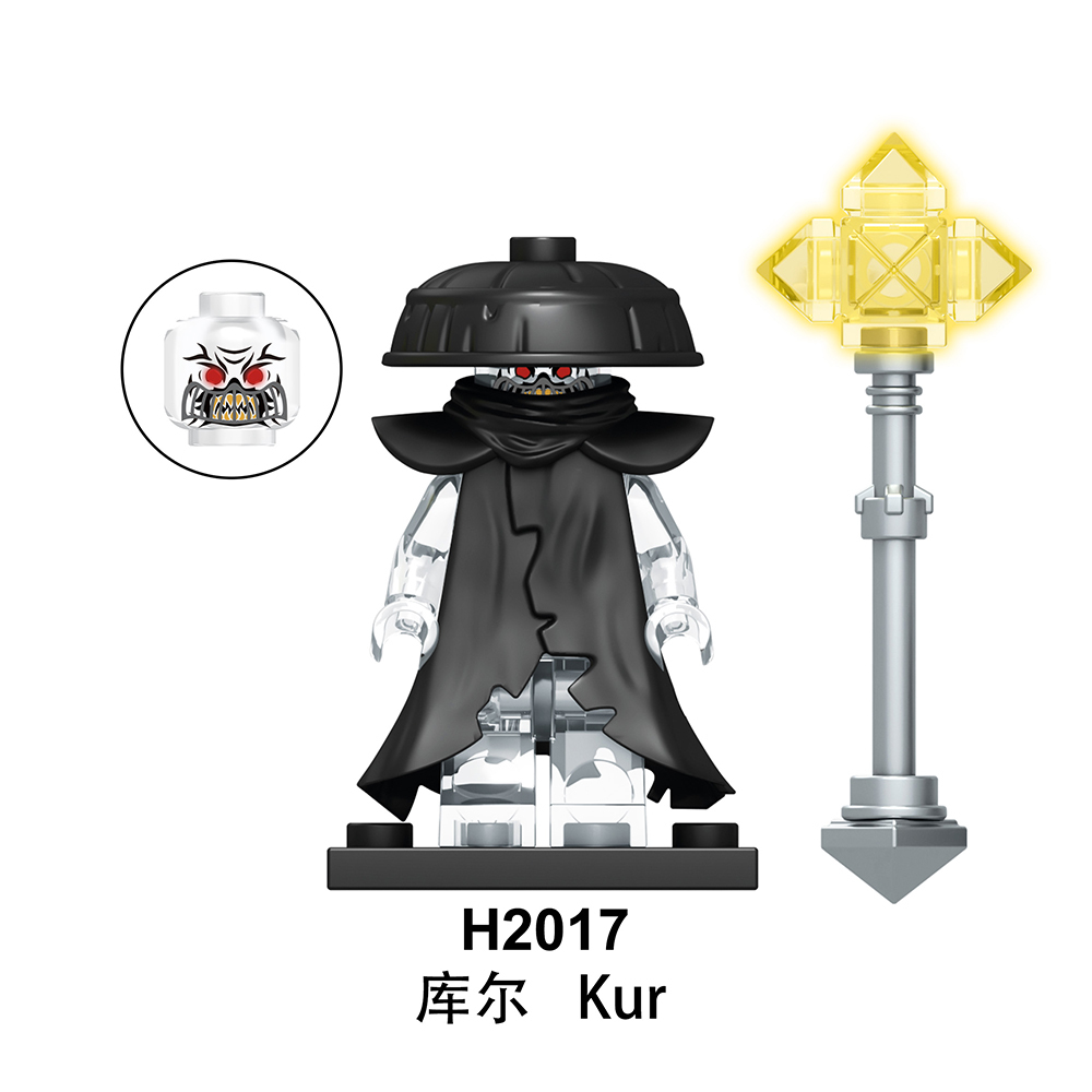 Ninja Kur Custom Minifigures Fit Lego RT8006 H2017