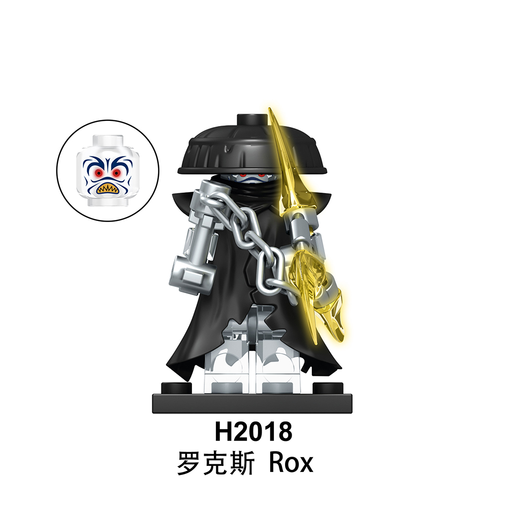 Ninja Rox Custom Minifigures Fit Lego RT8006 H2018