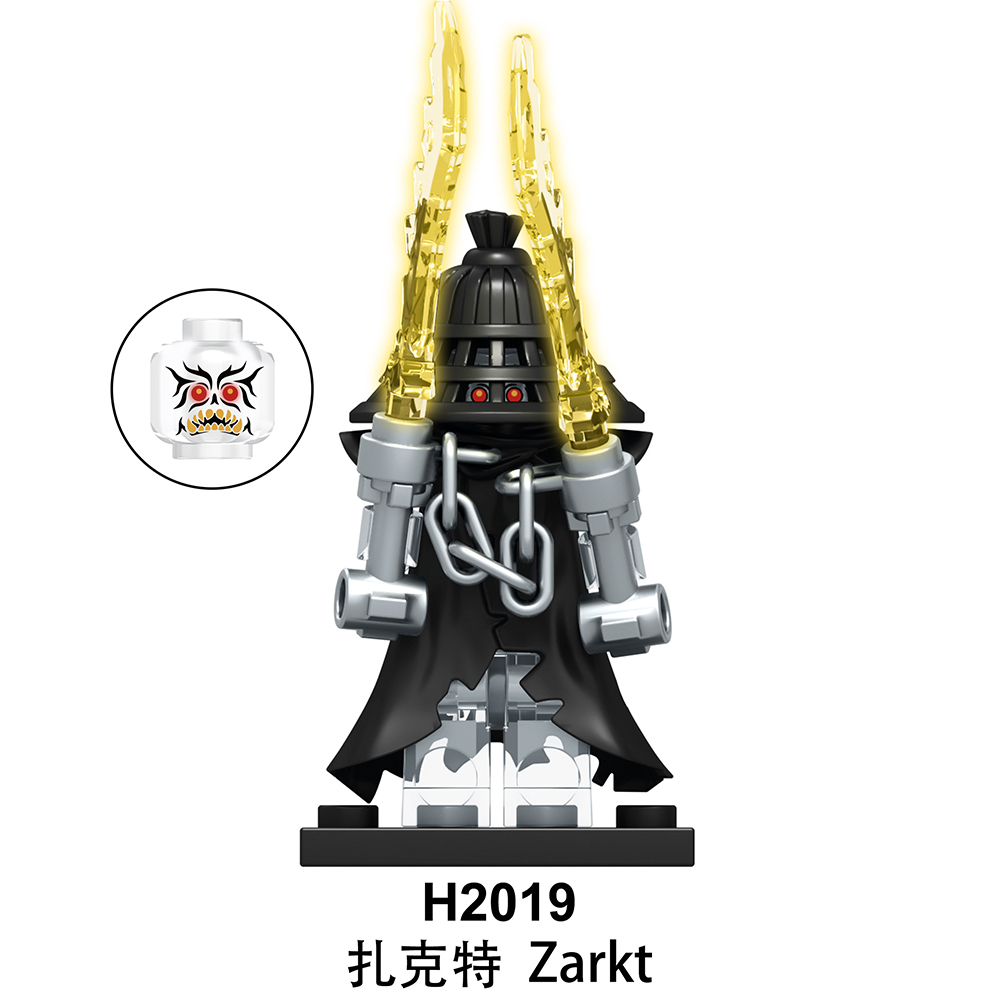 Ninja Zarkt Custom Minifigures Fit Lego RT8006 H2019