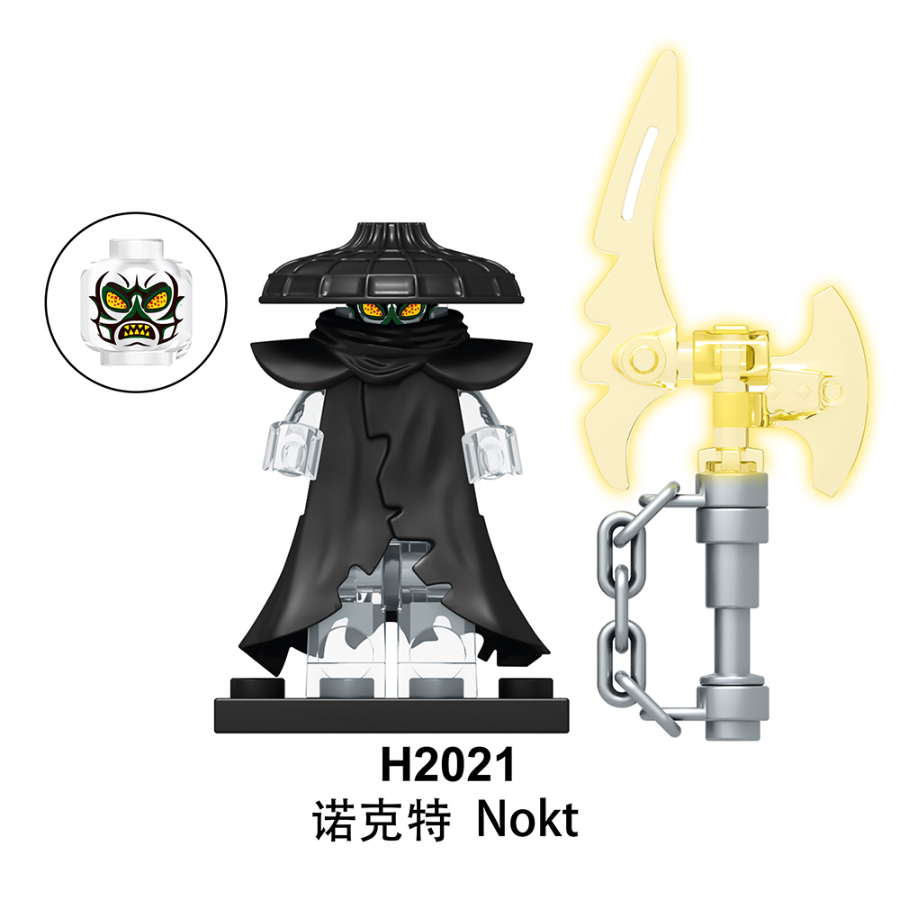 Nstory様 Ninja Nokt Custom Minifigures Fit Lego RT8006 H2021