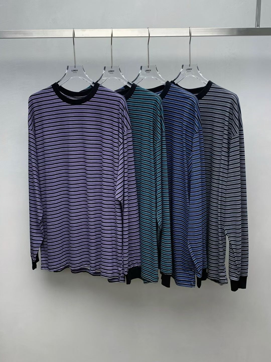 橫間長袖衫 TAC-0291T