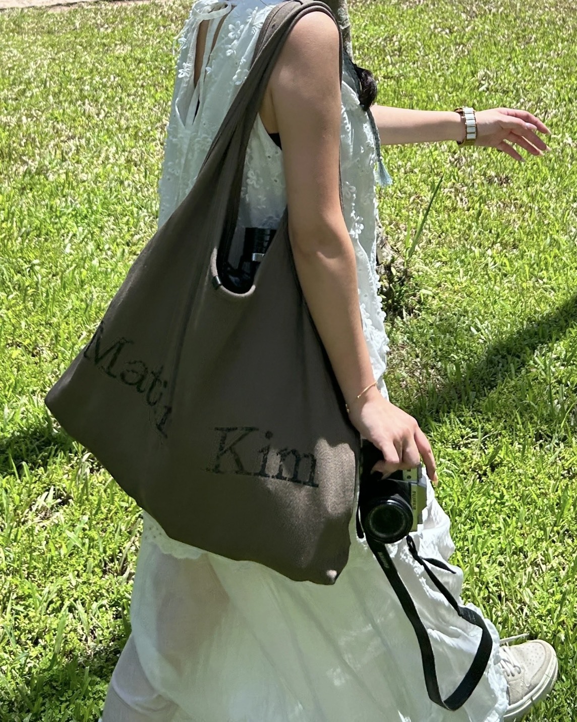 【現貨】MATIN KIM 二合一帆布包 2色 MK2500BG039