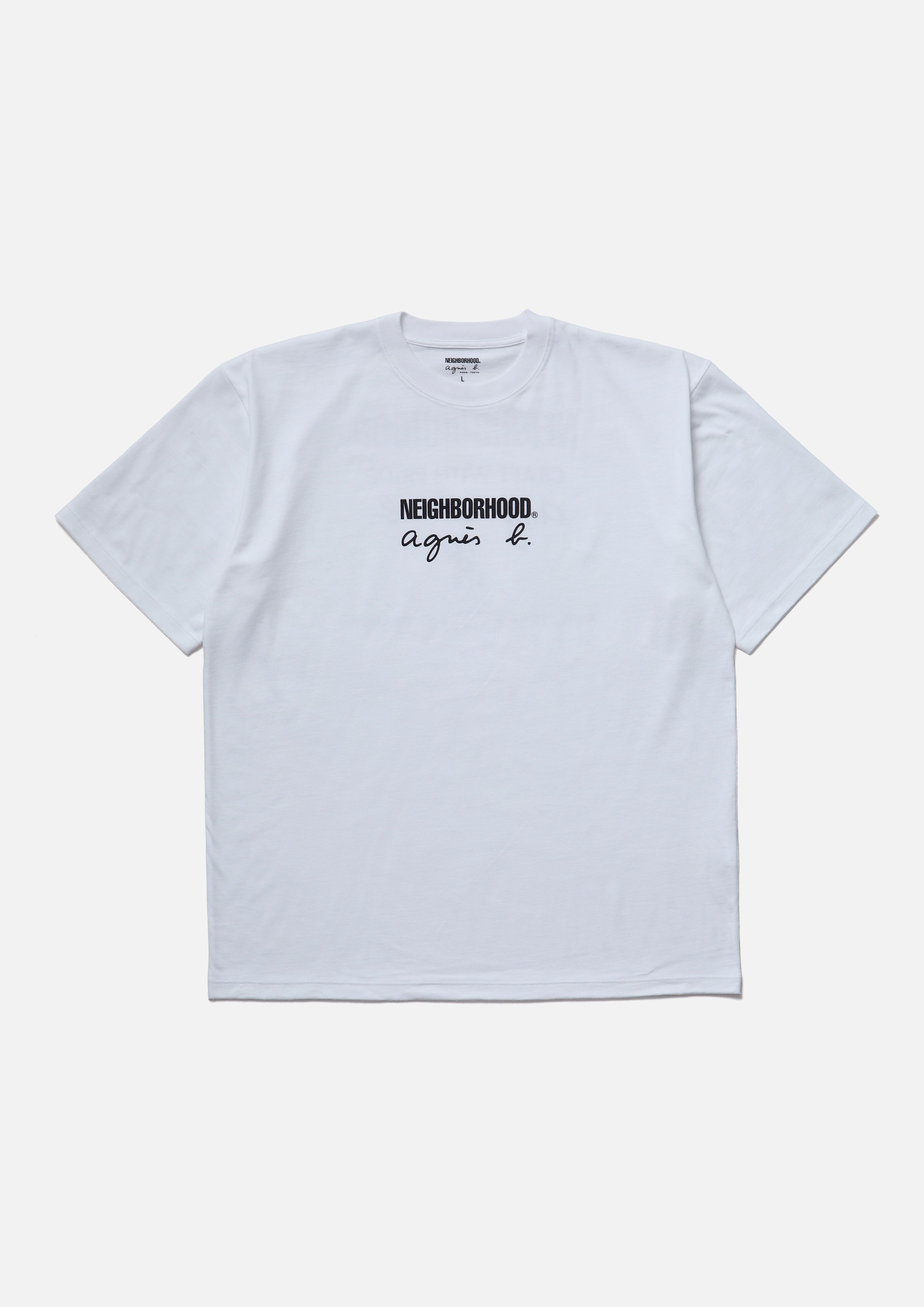 2025AW NEIGHBORHOOD NBHD NH X AGNES B. . CREWNECK SS-1 聯名 短T 現貨 2527270N-CSM08S