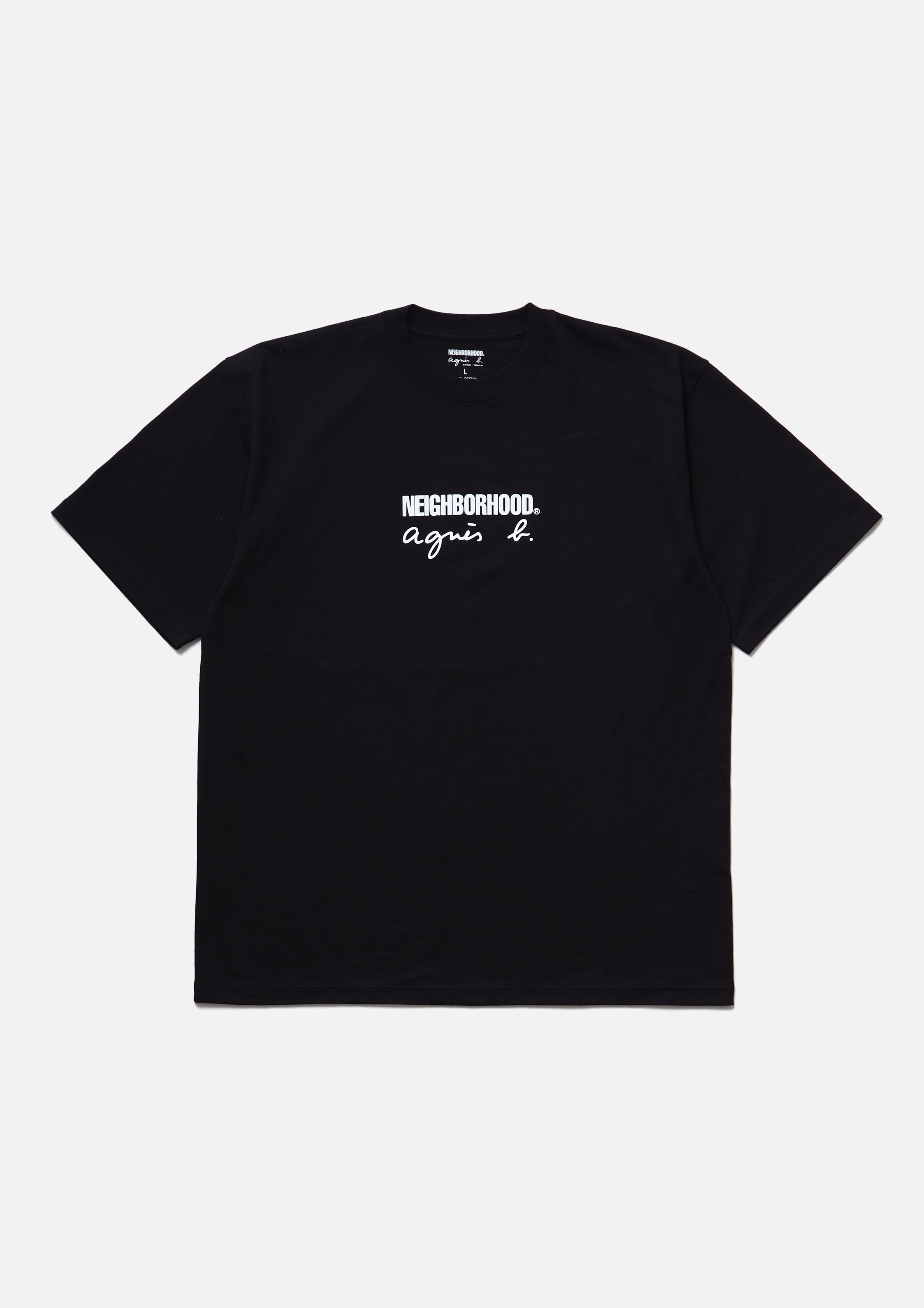 2025AW NEIGHBORHOOD NBHD NH X AGNES B. . CREWNECK SS-1 聯名 短T 現貨 2527270N-CSM08S