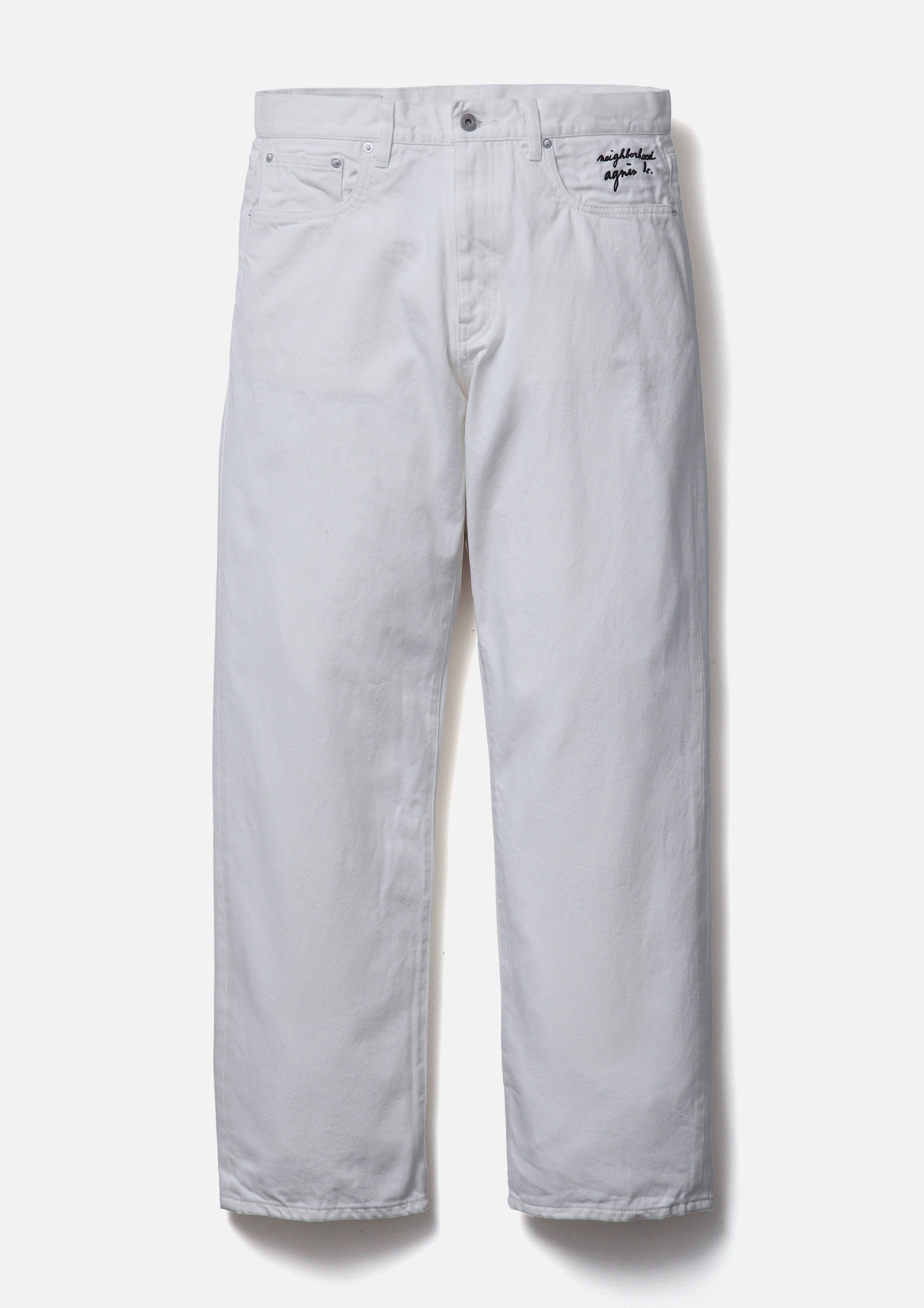 『代購商品』2025AW NEIGHBORHOOD NBHD NH X AGNES B. . STRAIGHT PANTS 聯名 長褲 2527270N-PTM02S