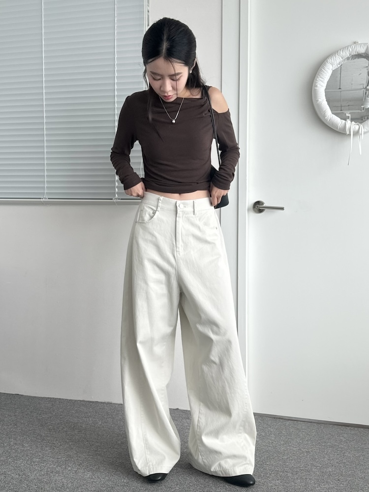 門市熱賣梨形救星水洗褲