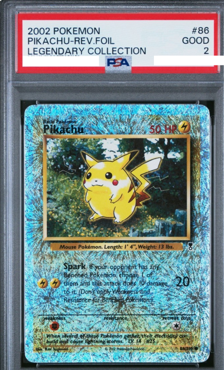 POKEMON ENGLISH 86/110 PSA2