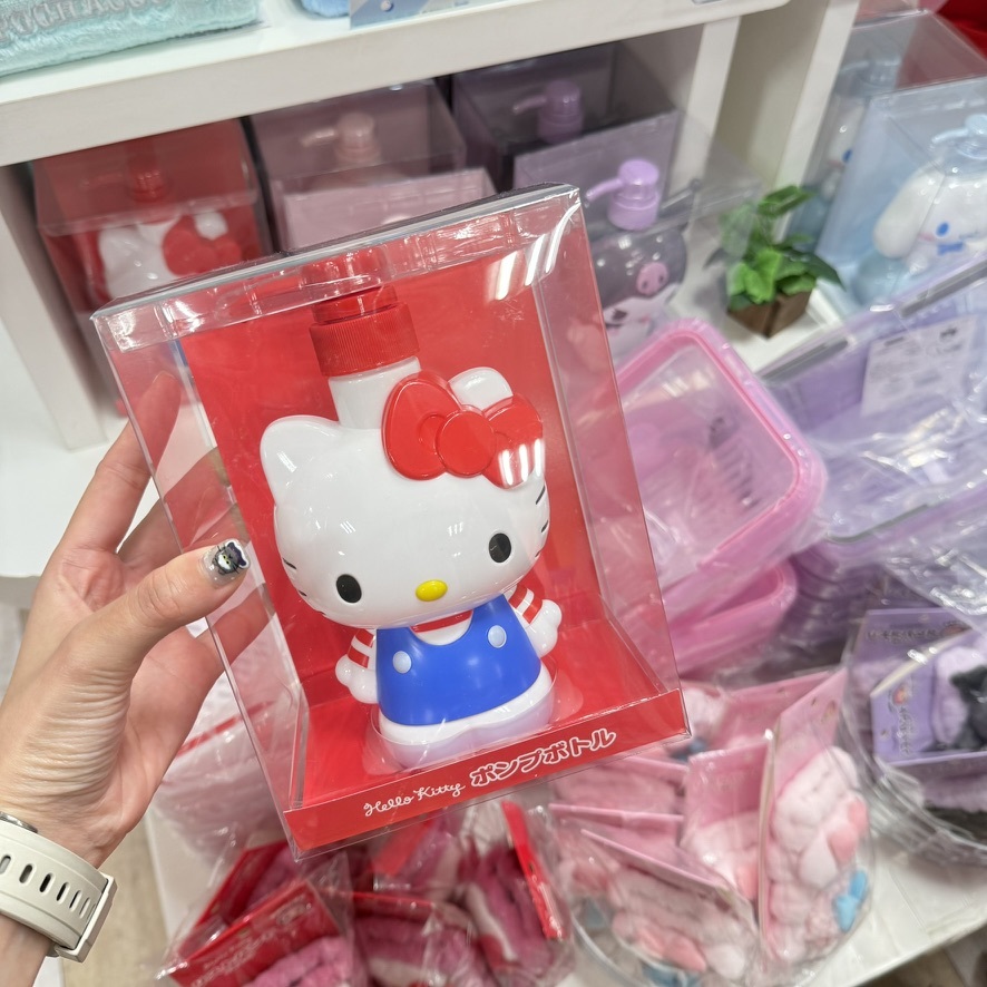 預購┃三麗鷗 KITTY 美樂蒂 大耳狗 酷洛米 分裝 壓頭瓶 補充瓶