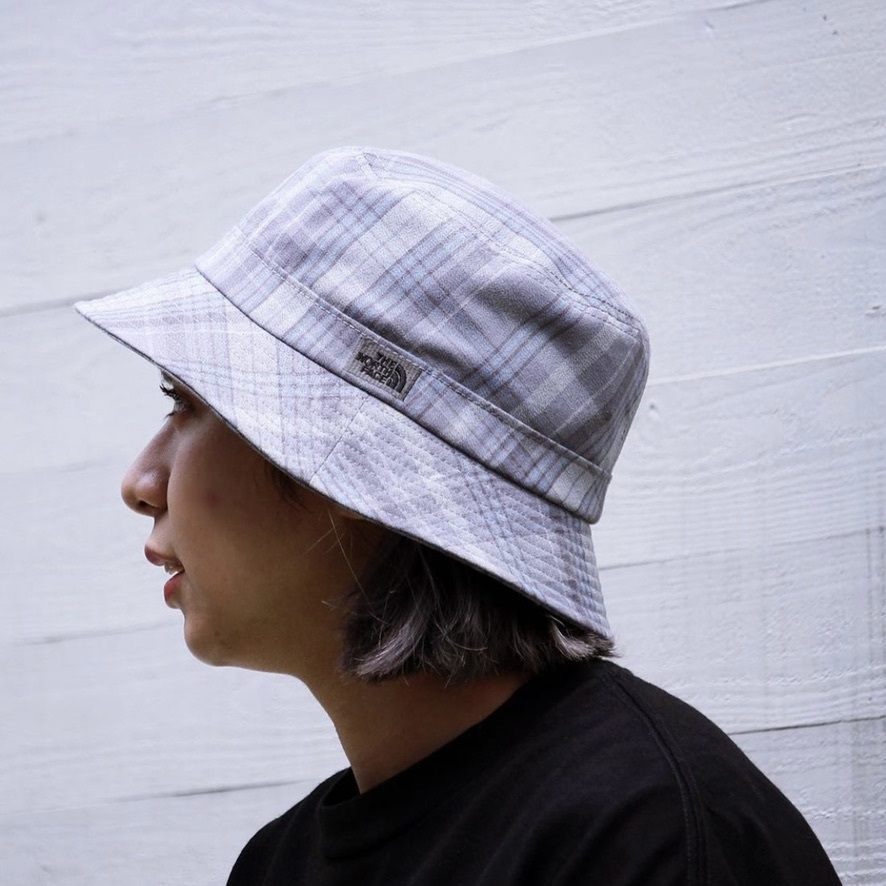 現貨┃日本 紫標 THE NORTH FACE PURPLE LABEL MADRAS FIELD HAT 格紋漁夫帽