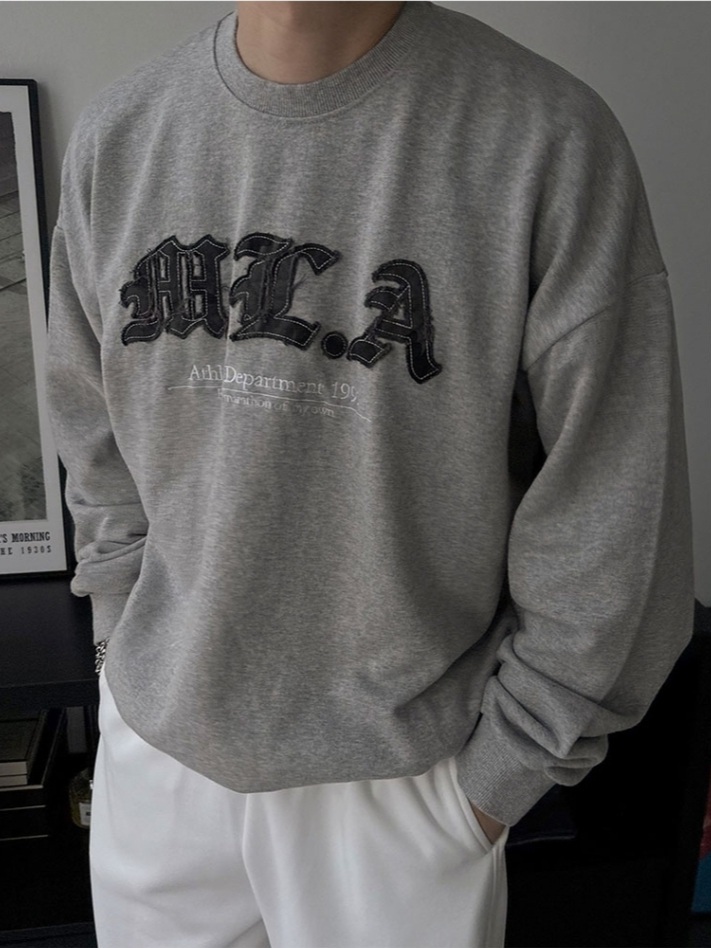 MTA 補丁刺繡大學T