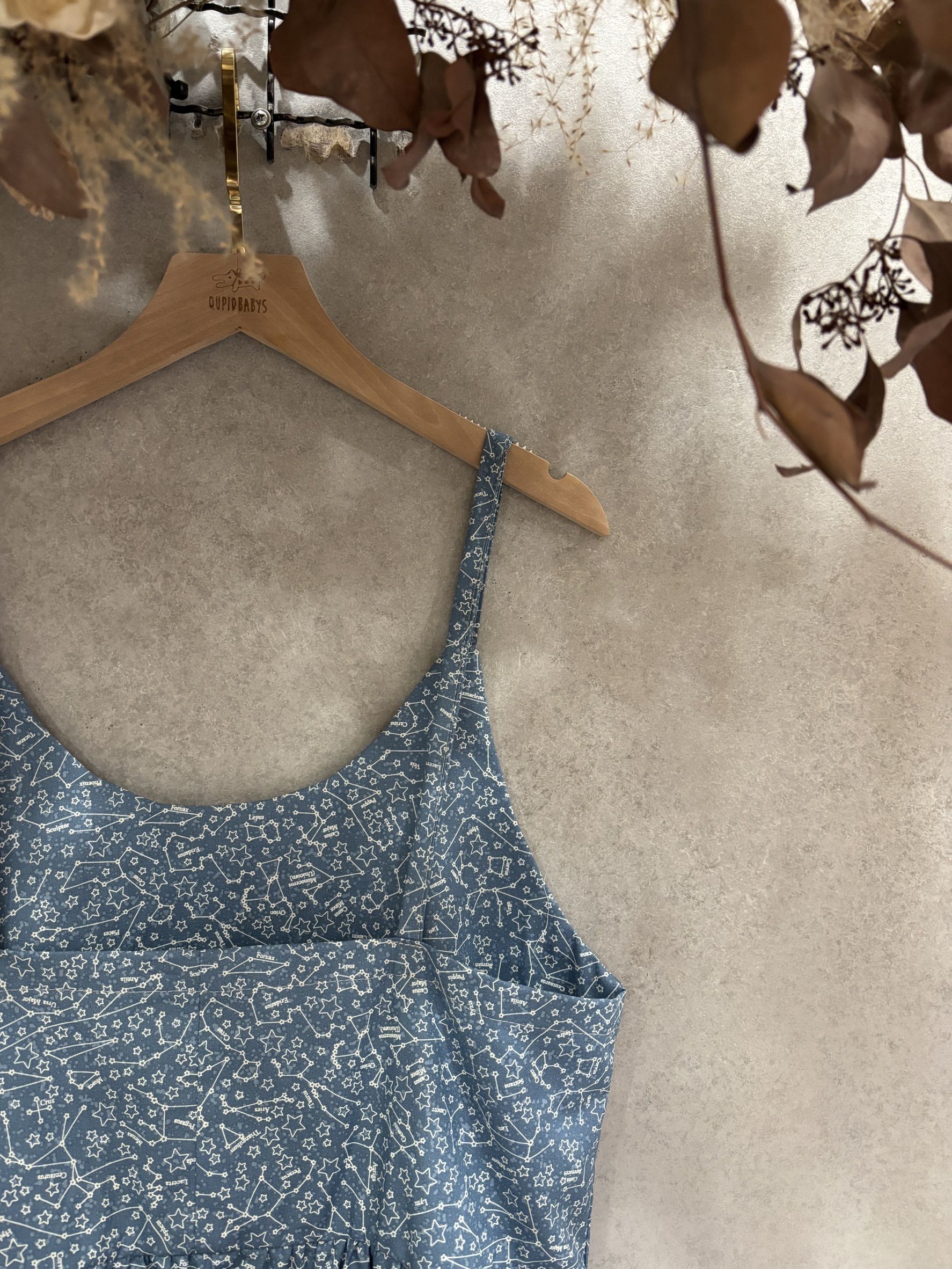 流星 媽咪吊帶蛋糕長洋裝