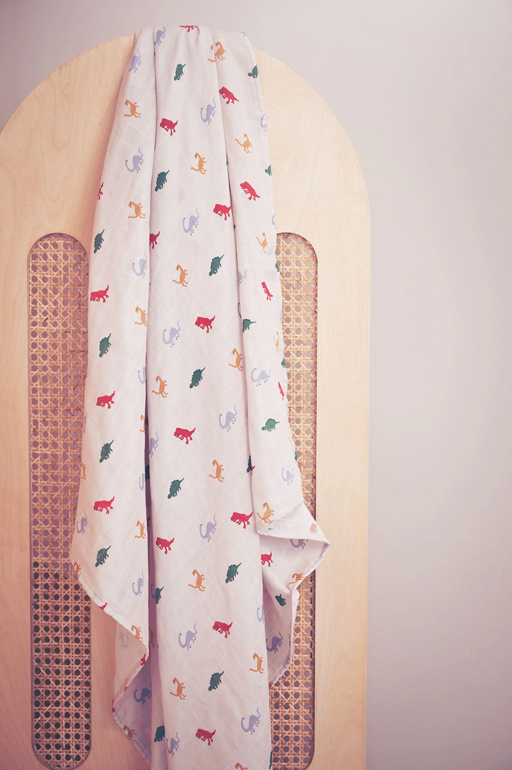 Organic B 有機棉包巾-恐龍小百科