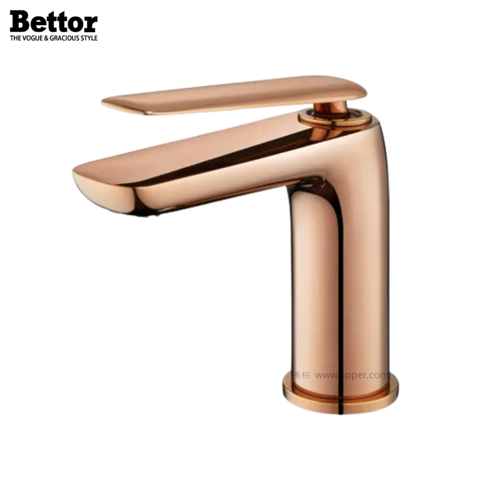 Bettor 單把面盆龍頭(玫瑰金) FH8206-D90-RG