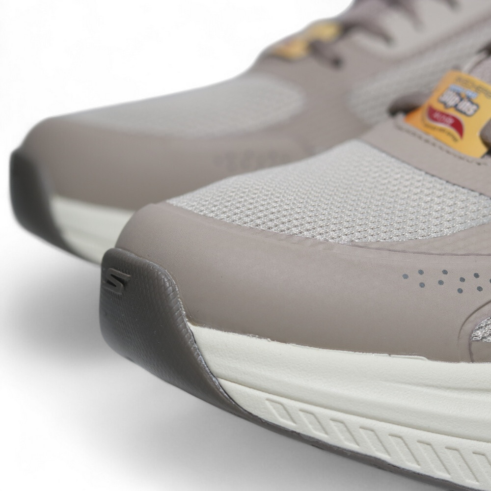 SKECHERS 健走鞋 MAX CUSHIONING 奶茶棕 足弓 瞬穿 男 216351TPE