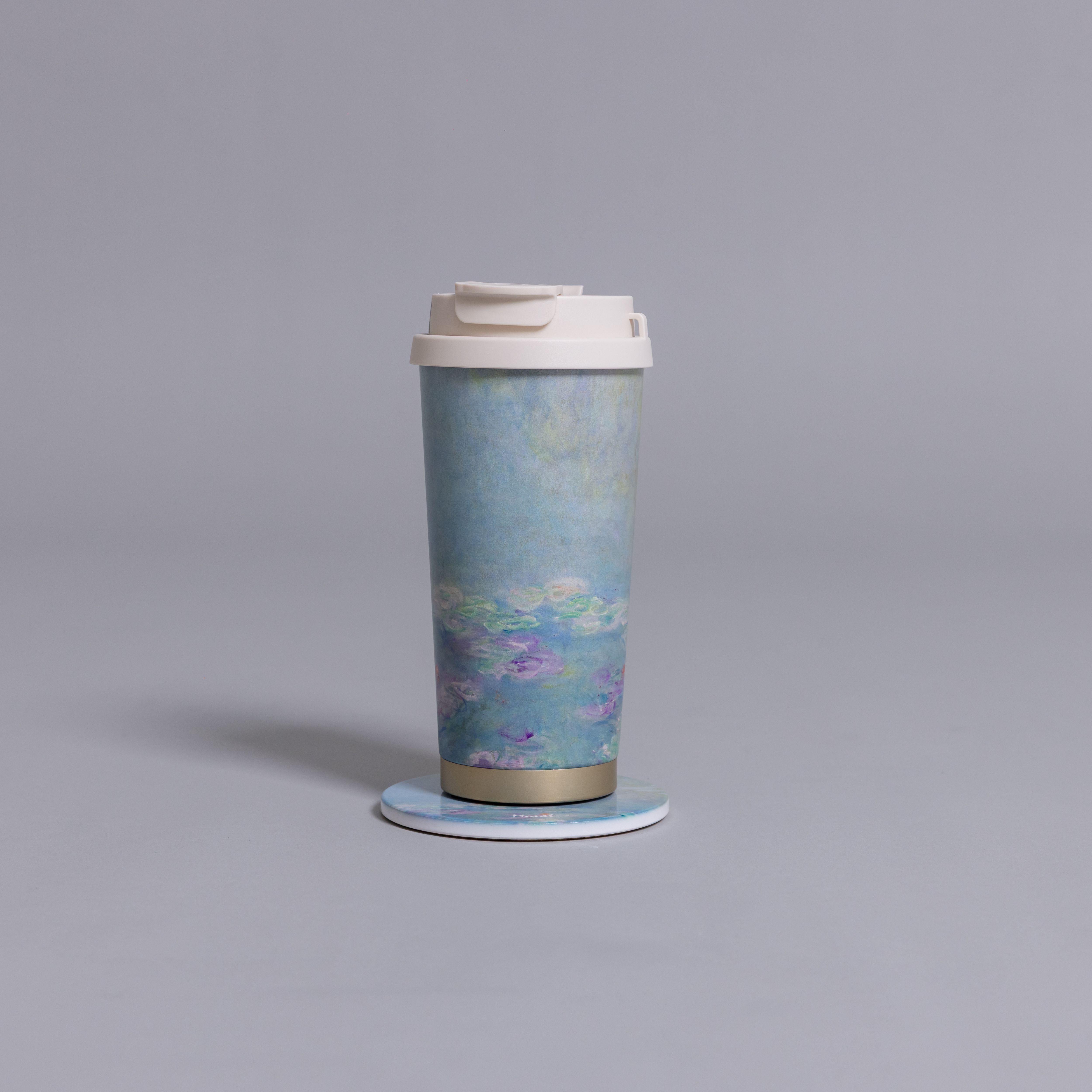 印象派隨行保溫杯｜莫內《睡蓮》