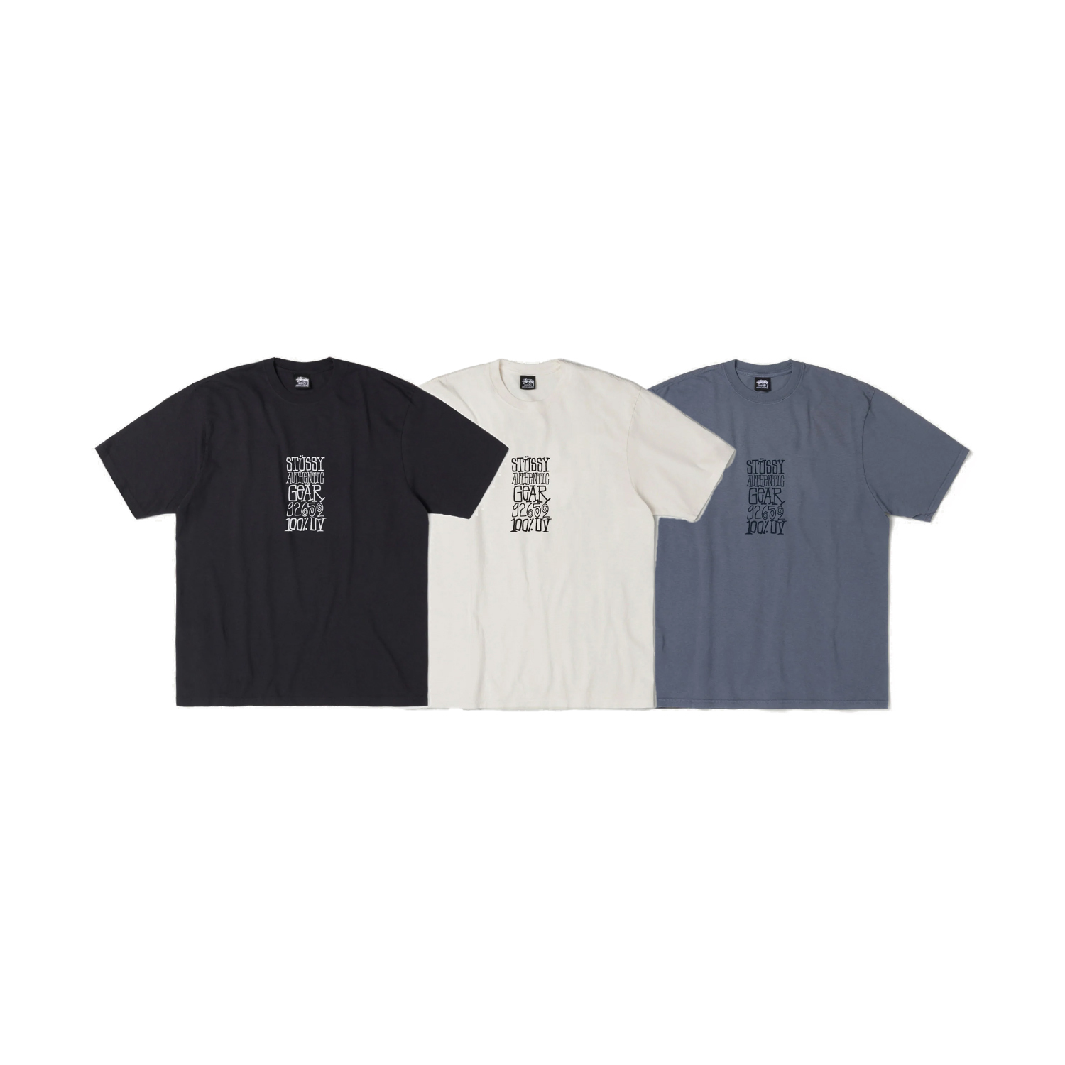 【車庫服飾】STUSSY AUTHENTIC GEAR TEE (PIGMENT DYED)