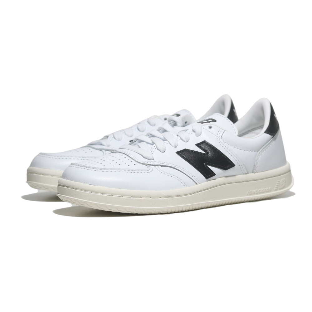 NEW BALANCE 休閒鞋 NB 500 白黑 皮革 情侶 男女 CT500CLA