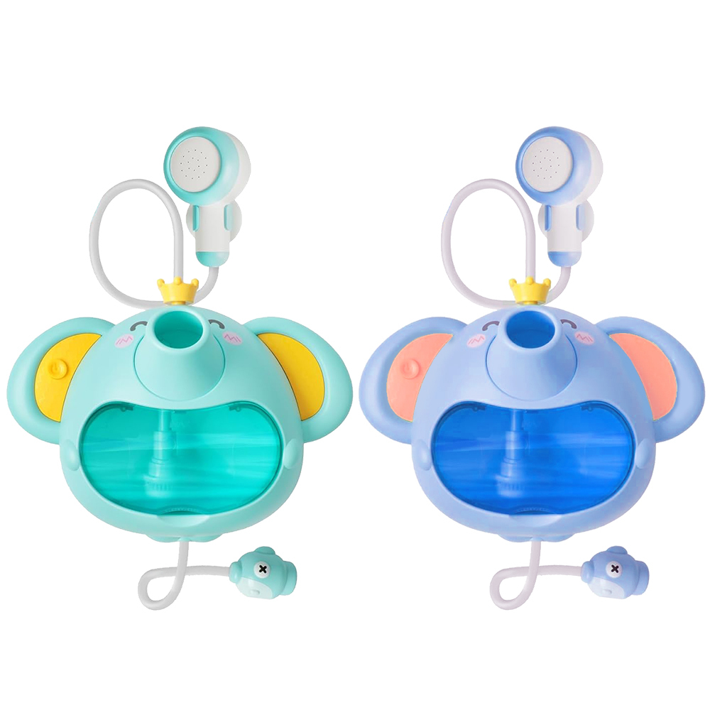 小象泡泡蓮蓬頭-藍紫色