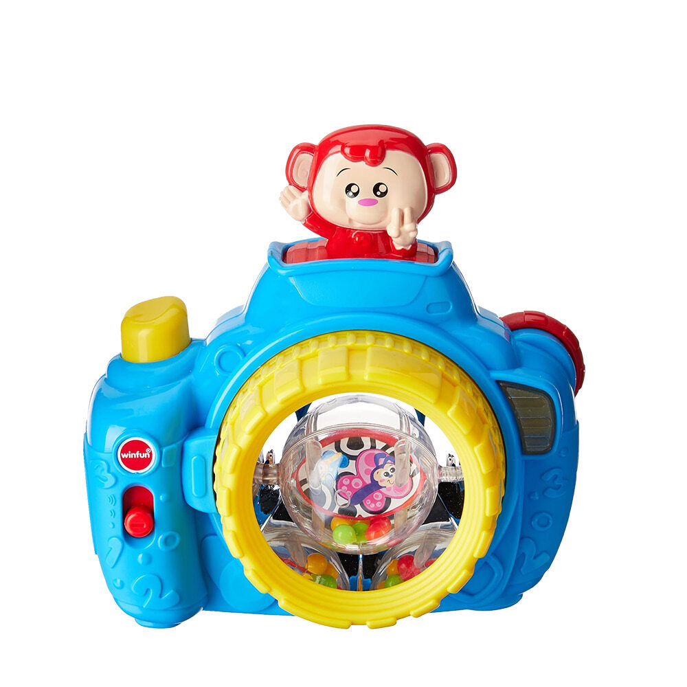 跳跳小猴聲光童趣相機