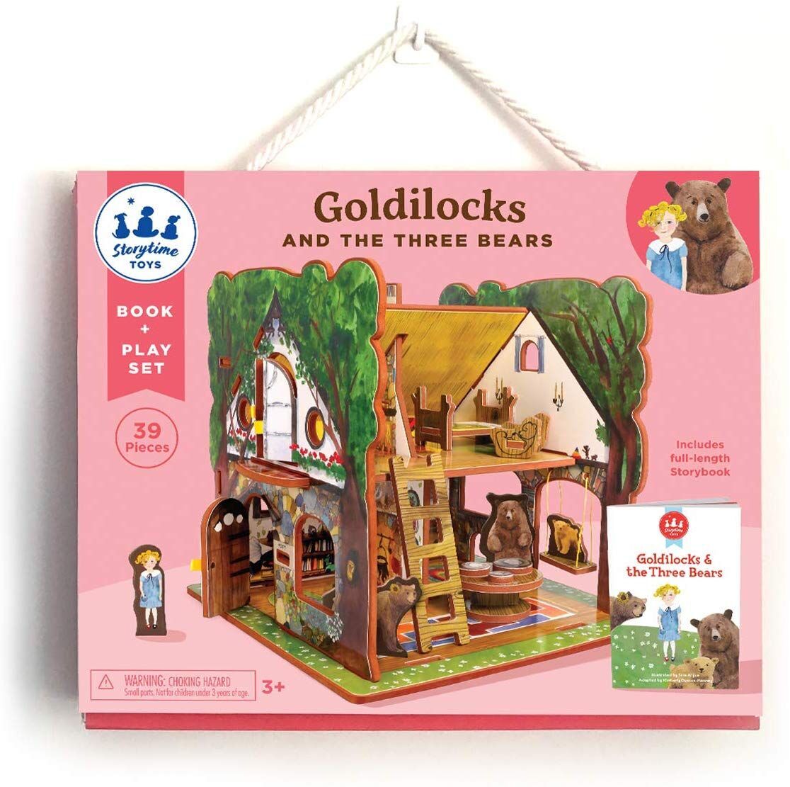 storytime toys玩具屋~金髮女孩和三隻熊