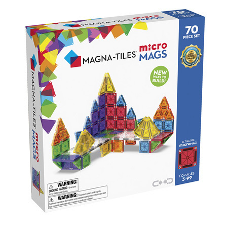 Magna-Tiles® microMAGS 磁力積木-70片豪華套組