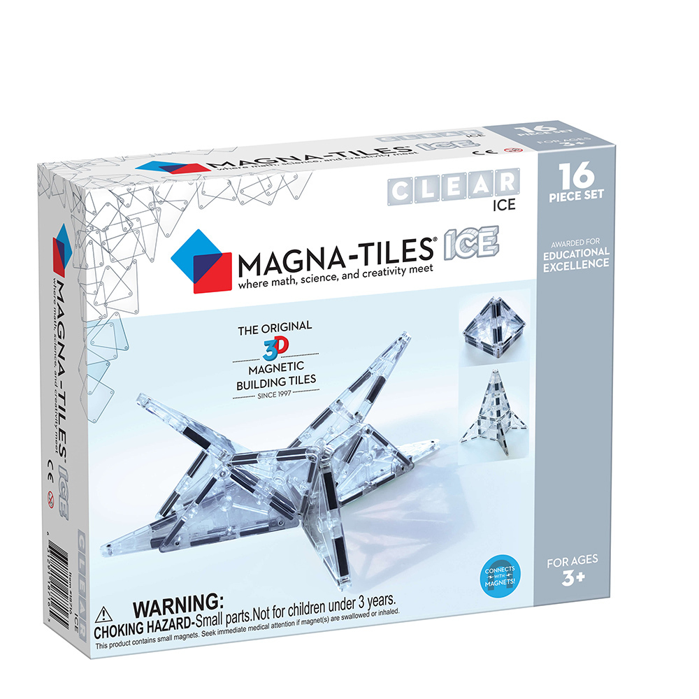 Magna-Tiles®冰磚磁力積木16片