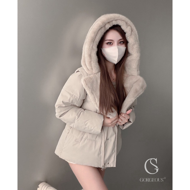 S01 「小胖丁兔寶寶版防潑水保暖外套」