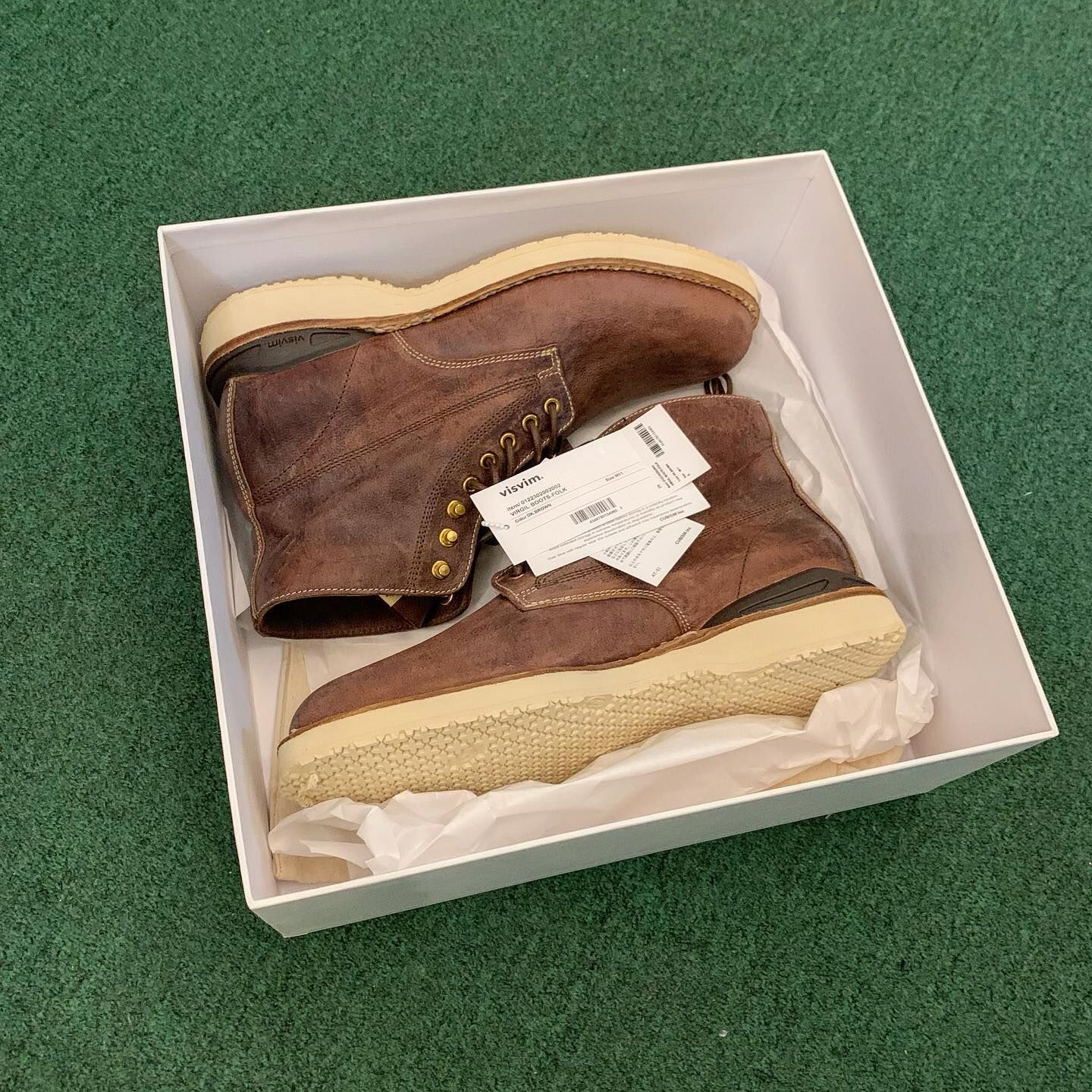 11/8 RE-STOCK: VISVIM VIRGIL BOOTS-FOLK *Kangaroo Leather (袋鼠皮) - PRE ORDER ITEM (預訂中)