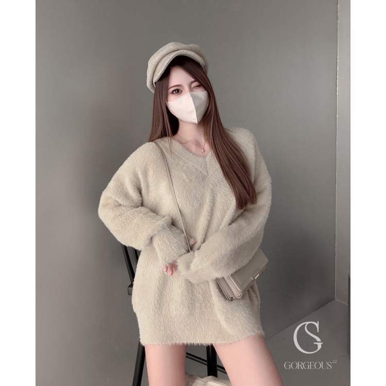 G3154 「高磅海馬毛VV毛衣」