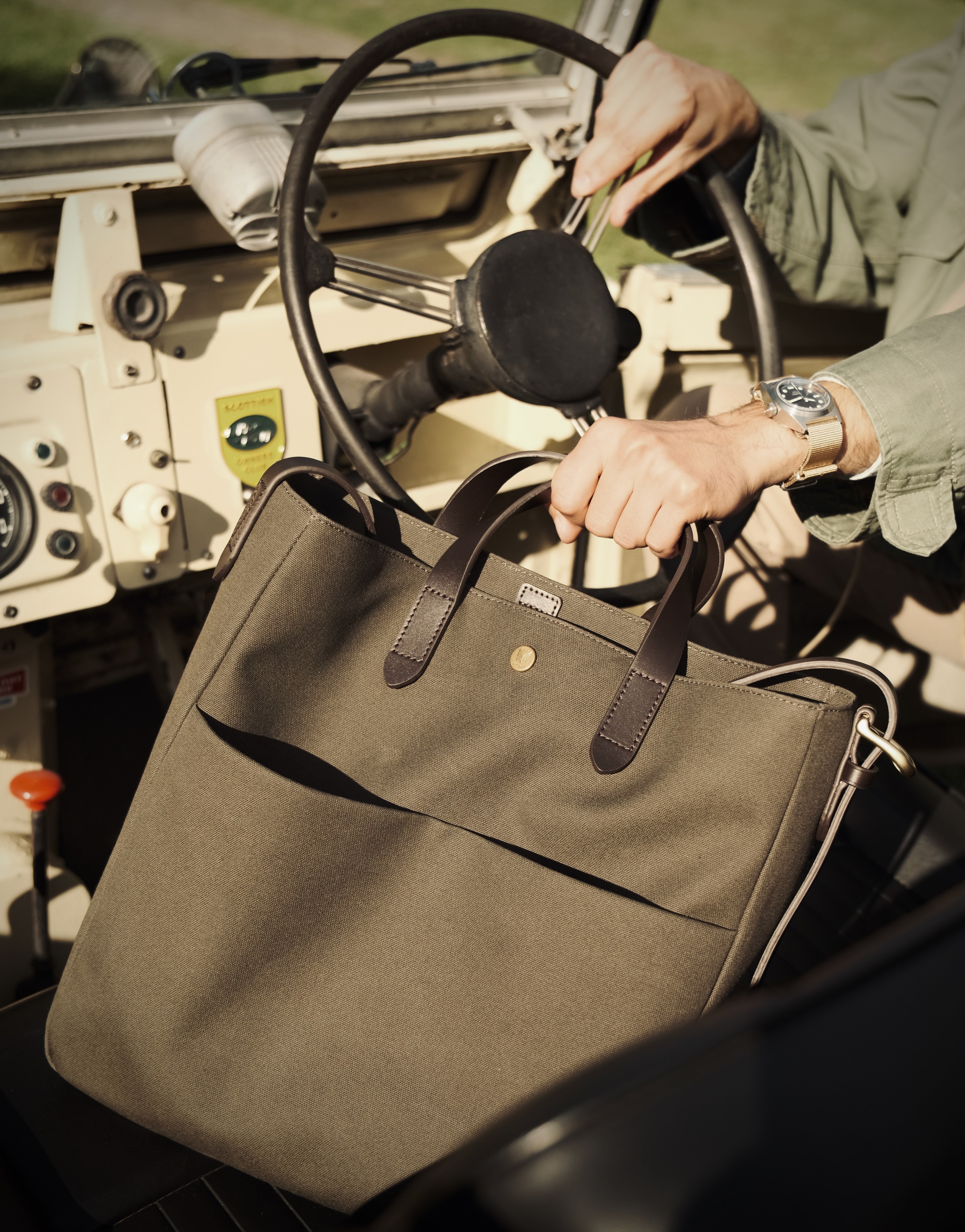 MISMO | MS FIELD TOTE 戶外托特包_藍、綠、卡其、淺駝