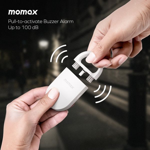 Momax PinBuzz FIND MY 可充電全球定位警報器 - BR17
